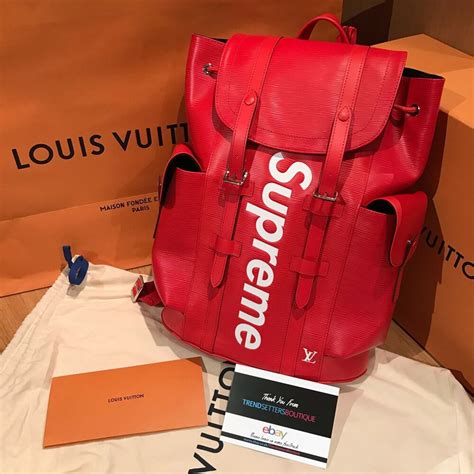 sac supreme x louis vuitton|supreme x Louis Vuitton backpack.